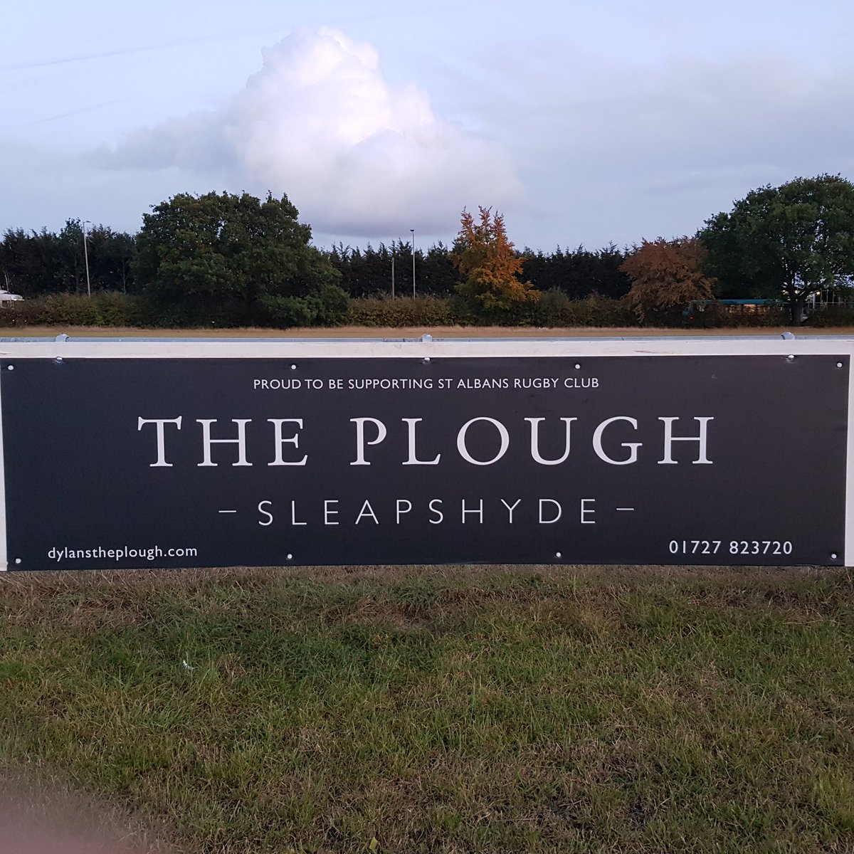 StAlbansRFC's tweet photo. We are delighted to announce that #ThePloughSleapshyde have agreed to renew their sponsorship of the club for another year. Thank you for your continued support #blueandgold #stalbanspubs #smallford #communityrugby https://t.co/HSCFG4PgU0