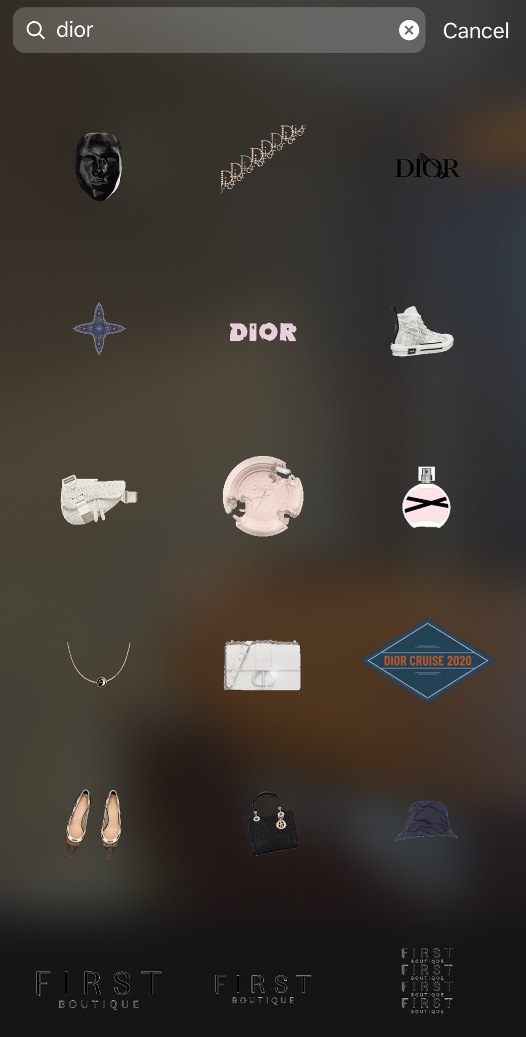 ヘイシスター インスタストーリーで使えるオシャレで可愛いgifスタンプ 1 2 Dior Glossier 資生堂 Hince T Co Ngqlidheys Twitter