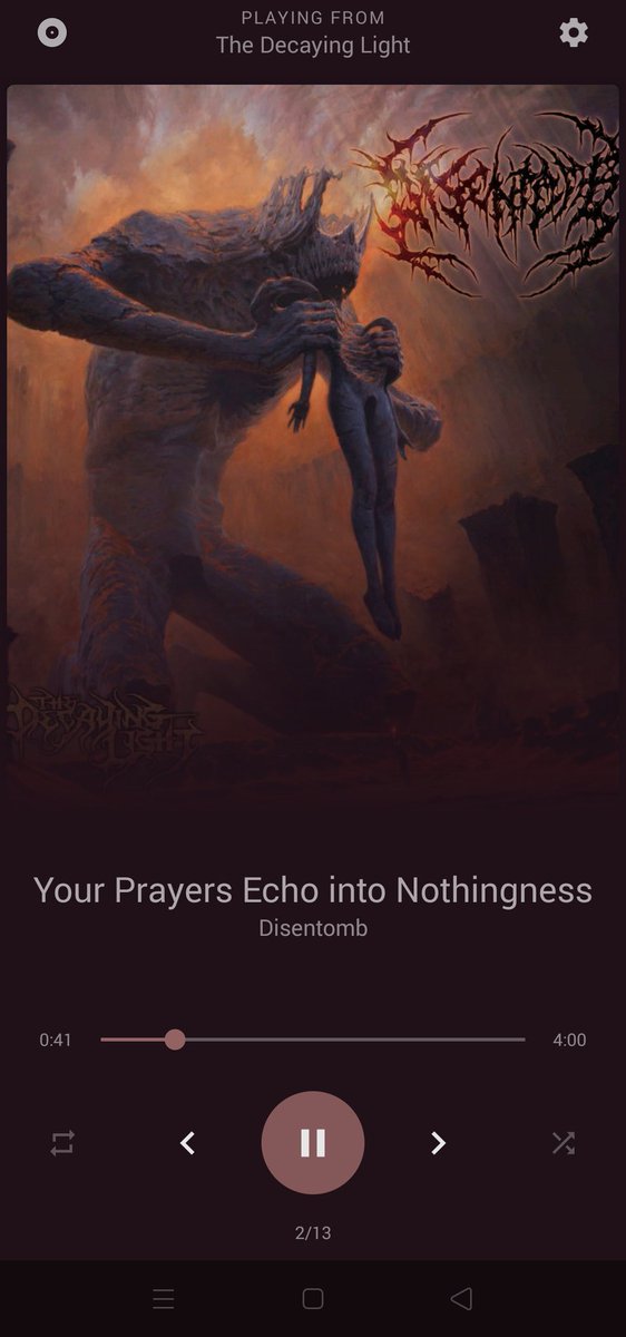 How's your day going? Starting it the right way with some <a href="/DisentombAUDM/">DISENTOMB</a>