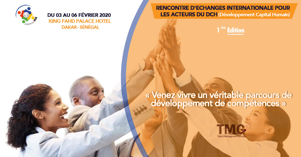 Réservez tout de suite votre place à la rencontre d'échanges internationale pour les acteurs du développement du #CapitalHumain.

Plus d'informations sur defiperformance2020.com