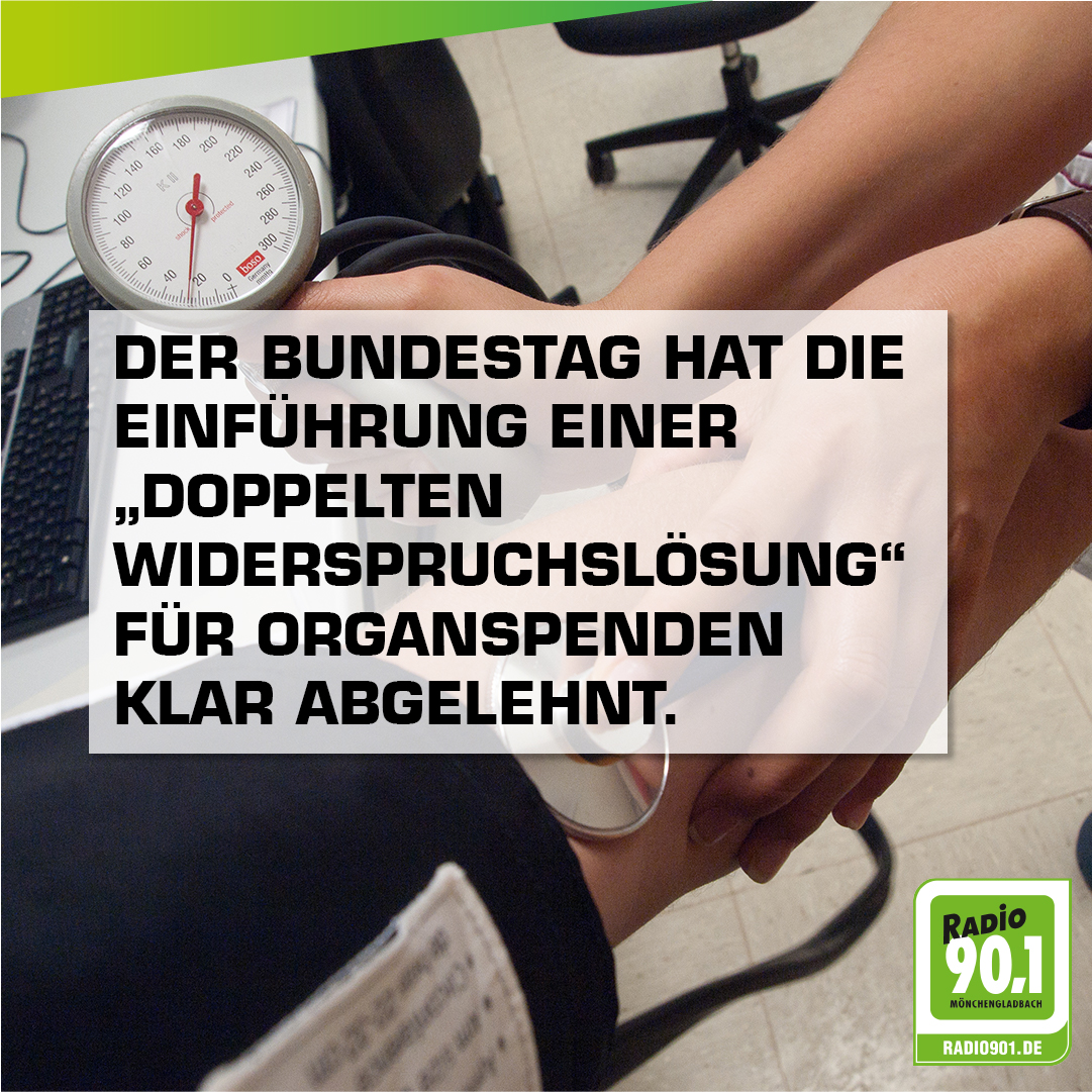 379 Abgeordnete stimmten dagegen, 292 dafür. Es gab drei Enthaltungen.

#Organspende #Bundestag #Abstimmung