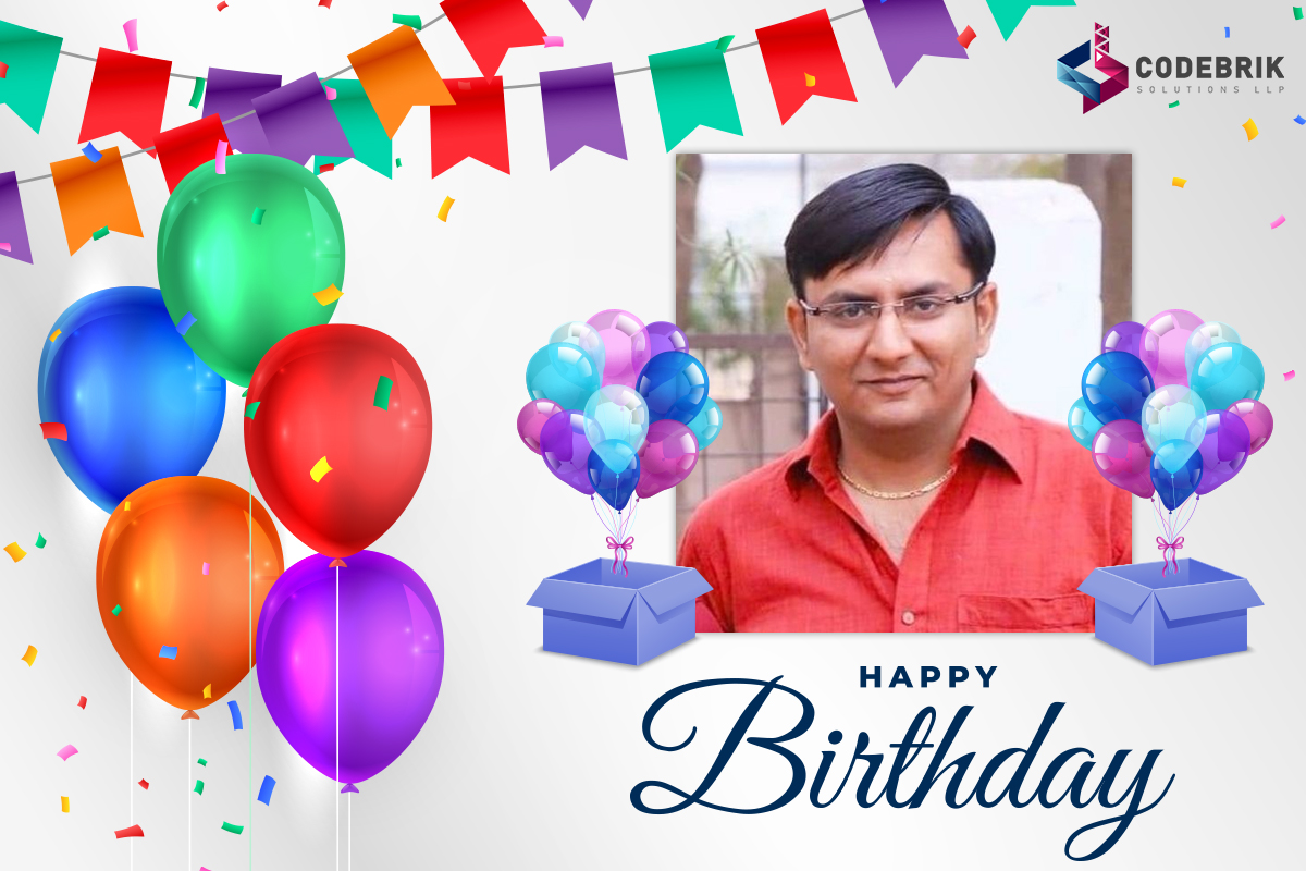 codebrik's tweet image. With a great personality and a brilliant mind, an awesome coworker like you is really hard to find. Happy Birthday! Prashant Suthar(Gajjar)