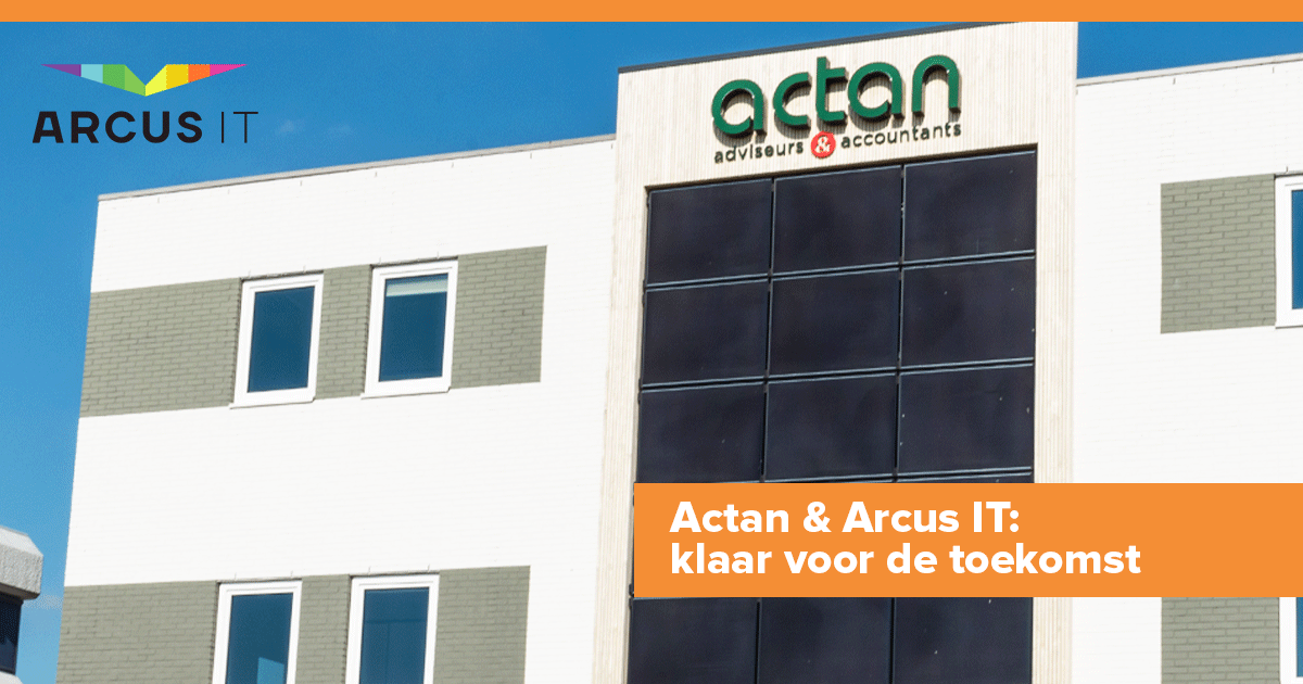 Arcus_IT_Group's tweet photo. Actan adviseurs &amp; accountants noemt zichzelf ‘gedurfd anders’. Dit kantoor volgt ontwikkelingen op de voet en loopt graag voorop in de branche. Daarmee biedt Actan haar klanten meerwaarde, zegt partner Maarten van Duijn. Lees het interview! https://t.co/Vkzs5KLEUb https://t.co/E37J7cA4Bk