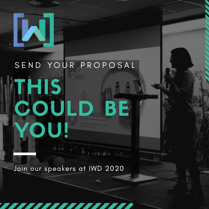 wtmbcn's tweet photo. Robotics, web development, mobile apps, programming languages, testing,... Yes! All of this and even more is what we expect to have at IWD 2020. Help us and send your proposal to https://t.co/u9Xm59NtYv ! #WomenTechmakers #WTM20 #WTMBcn20 #WTMBarcelona @GDGBarcelona https://t.co/0fCx9fb3zQ