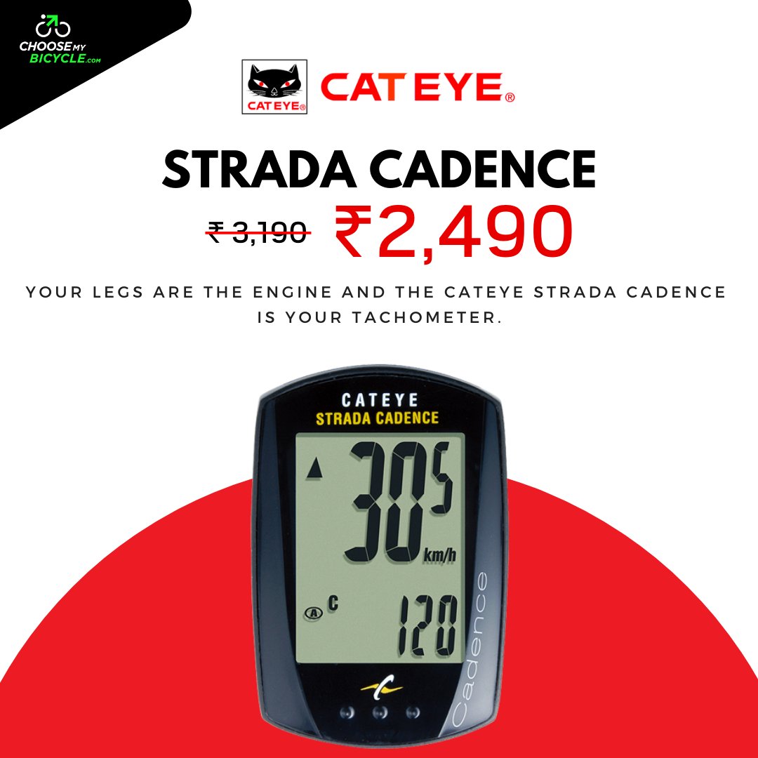 cateye strada cadence cycle computer