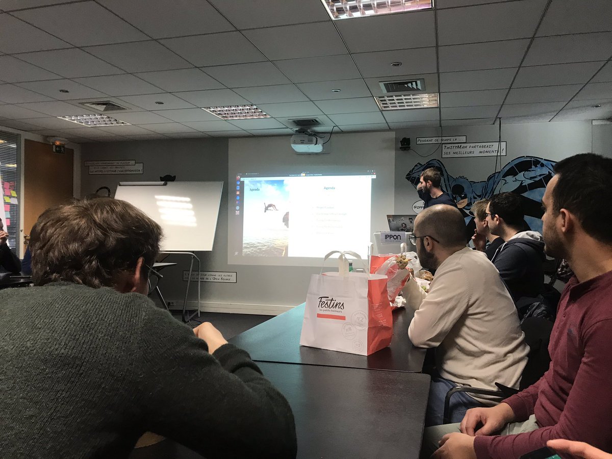 lulufrego's tweet photo. BBL ce midi chez @ippontech « Rex @ElasticFR chez @eulerhermesFR et recherche full Text » par @kilfrey https://t.co/slEJuwrcyS