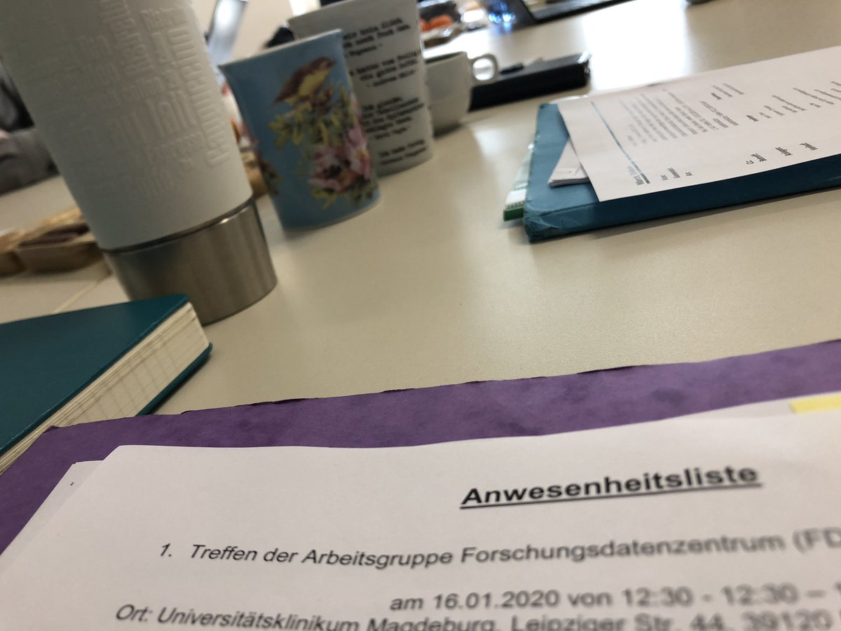 ISMG_MD_OVGU's tweet photo. Wir freuen uns über unseren Besuch der Kolleg*innen aus verschied. Arbeitsgruppen der der Fachgesellschaften #DGSMP,#DGEpi und #DNVF bei uns in #Magdeburg zum 1. Treffen der AG Forschungsdatenzentrum #FDZ #Versorgungsforschung #ismg #DataScience #researchinhealth https://t.co/DVszfN2lLg