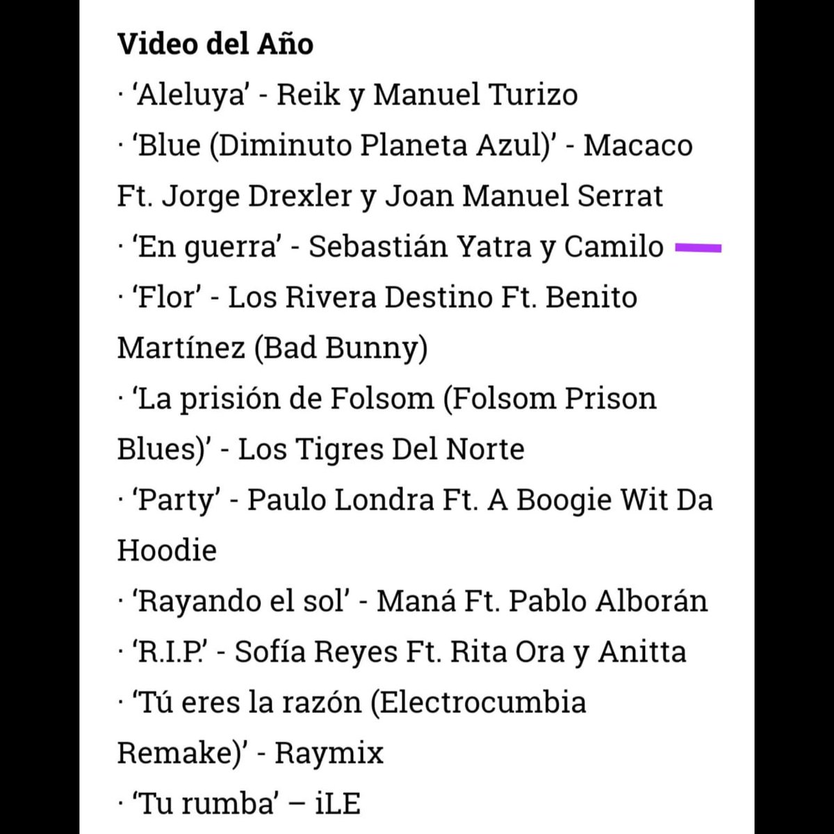 Sabrijl271's tweet photo. @SebastianYatra tiene 10 NOMINACIONES en @premiolonuestro 👏🏻
Álbum del Año
Canción del Año Pop/Rock
Canción del Año Urbano/Pop
Colaboración del Año Pop/Rock
Video del Año
Artista del Año Pop/Rock
Sencillo del Año
Video del Año
Colaboración 'Crossover' del Año y Regional Mex https://t.co/hBplue7cUp