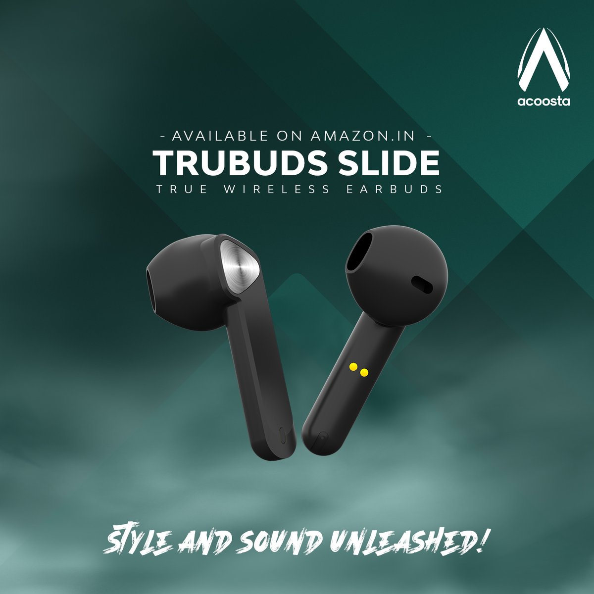 AcoostaAudio's tweet photo. Introducing TRUBUDS SLIDE from Acoosta Audio for the one who opts for class. Experience Style and Sound Unleashed!
Now available on Amazon at an introductory price of 3999/-
Buy Now: https://t.co/n5icmW21NX 🙂
#acoosta #trubuds #slide #earbuds #truewireless #amazon #gift https://t.co/2904zCIDr9
