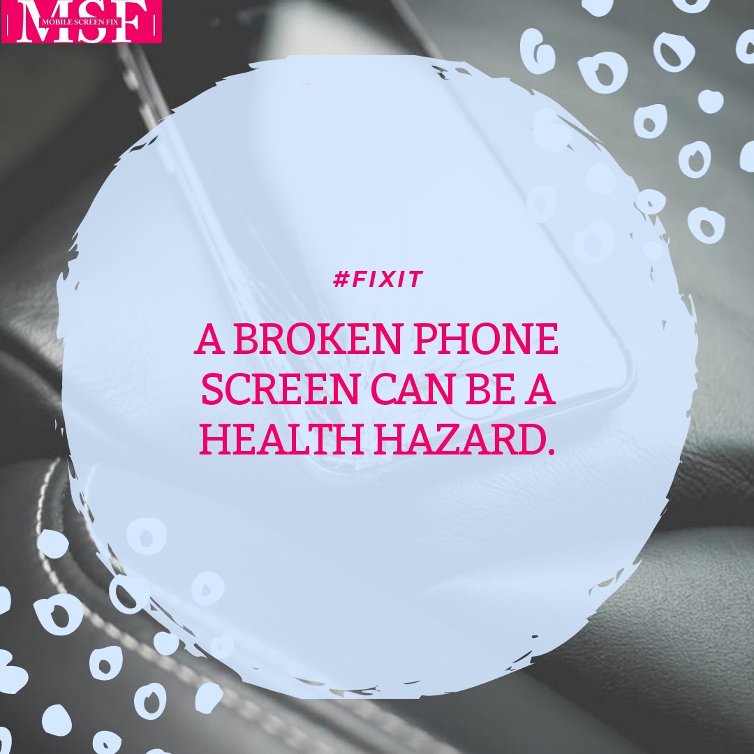 MobileScreenFix's tweet image. A broken screen can be hazardous to you. You put your fingers at risks from cuts when you swipe through.

It’s high time you fix your phone screen. 🙄

As usual, “Mobile Screen Fix dey for youuu 🎤🎷”

#MobileScreenFix #MSFWay #FixIt