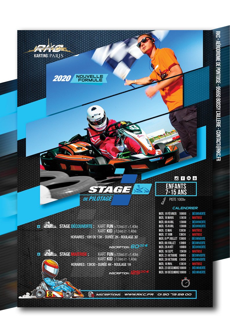 Pour découvrir ou se perfectionner en karting, le RKC propose toute des stages de pilotage ! 

Découvrez nos nouvelles formules 2020, pour les adultes et les enfants !

Nous annoncerons et ajouterons les dates tout au long de l'année ! 

#stagepilotage #karting
