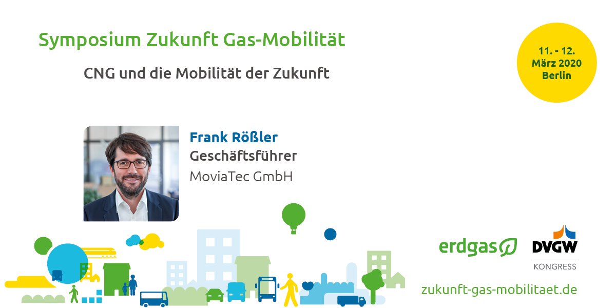 Wie sieht unsere Mobilität in Zukunft aus? Bleibt #CNG ein Baustein der Mobilität? Diese und weitere Fragen werden auf dem Symposium #ZukunftGas-Mobilität gemeinsam mit Frank Rößler, CEO von MoviaTec, diskutiert. 

#StrohimTank #Gasmobilität #Tankstellennetz #LNG