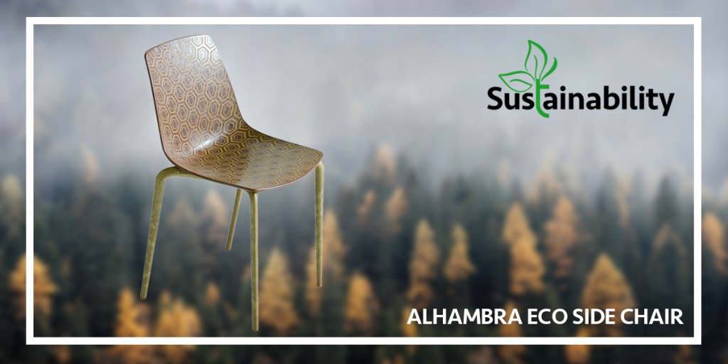 Our Sustainable Product of the Week is the Alhambra Eco Side Chair made from recycled compound wood waste  ♻️  
bit.ly/ALHAMBRA_ECO

#telegraphfurniture #eco #ecofriendly #sustainable #interiors #interiordesign #restaurant #telegraphsustainability #telegraphproductoftheweek