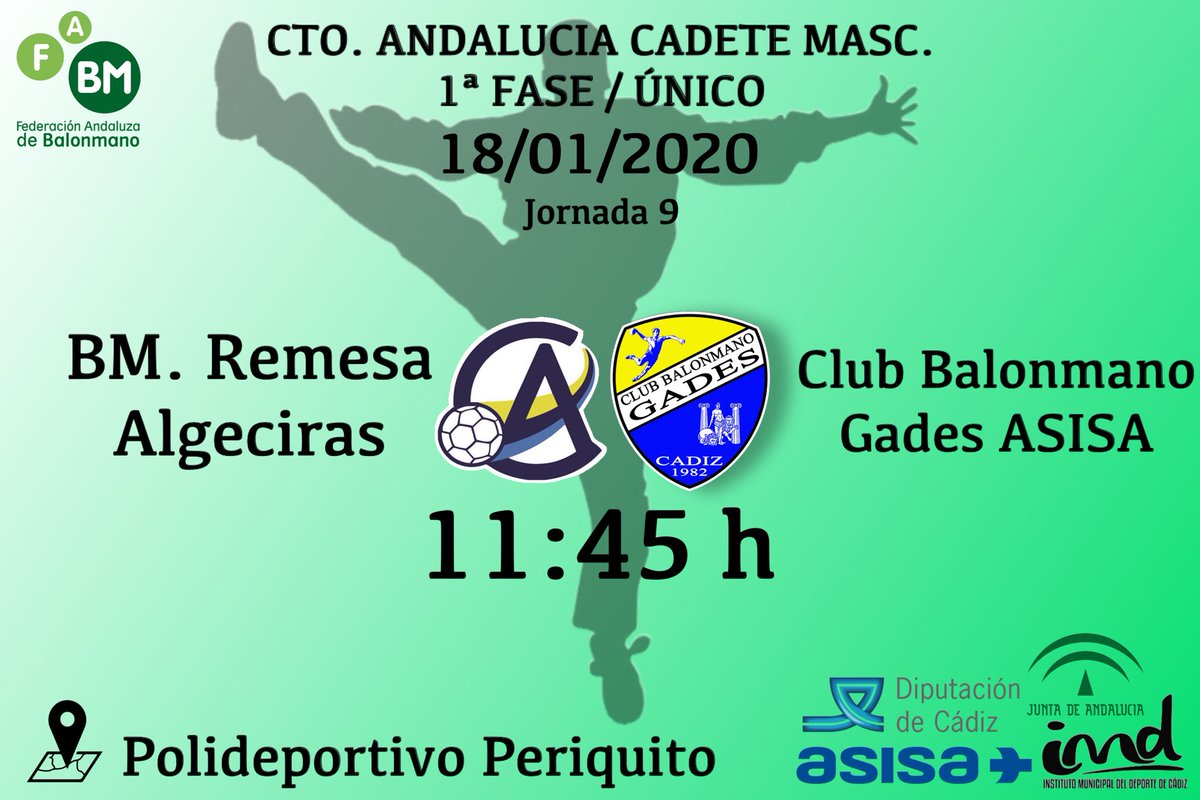 cbmgades's tweet photo. Partidos del fin de semana:
El sábado lo harán los alevines, infantiles y cadetes en Algeciras. https://t.co/682VQhYOyK