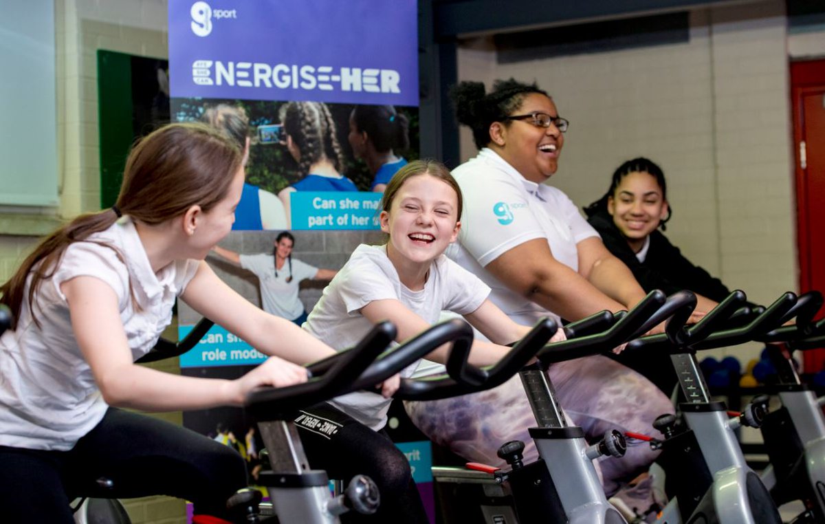 Look at those smiles! 😁

Pupils from Shawlands Academy demonstrating an #AyeSheCan attitude 💪

A wide range of staff involved in the Energise-Her project will promote the programme, help pupils get involved and encourage a positive attitude towards physical activity.  🤸‍♀️