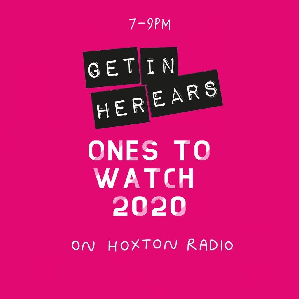 📻 TONIGHT! 📻 

Tune into @HoxtonRadio at our BRAND NEW time of 7 to 9pm!!!

@maudeandtrevor will be filling your speakers with our ONES TO WATCH for 2020!

👀👀

Listen via hoxtonradio.com
