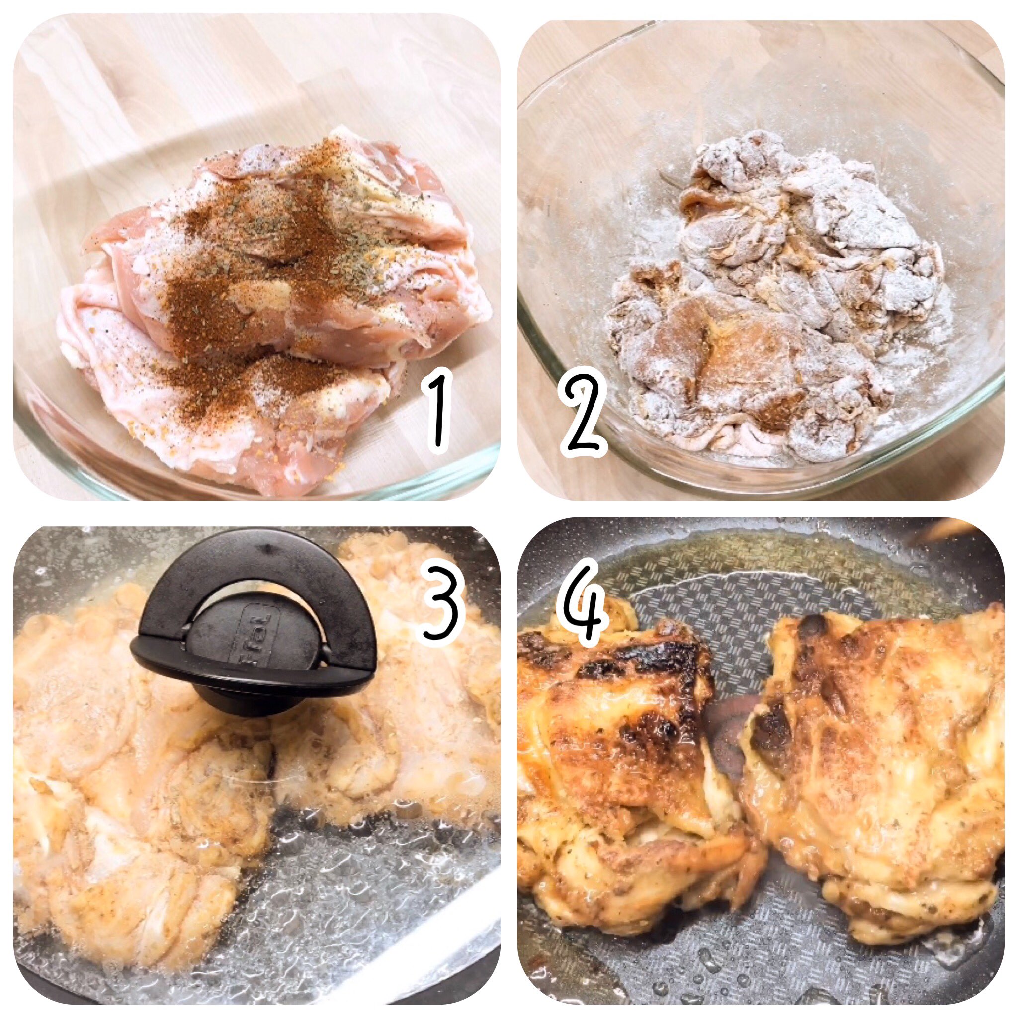 ぼく いらすと料理家 我が家にとって ケンタッ ーは最上級の御馳走 祝事の時にしか食べることが許されない禁忌のチキン そんなケ タに近づけて作ったのが まるでケン ッキーな バリバリ鶏 材料をまぶして焼くだけ 揚げない 安い鶏