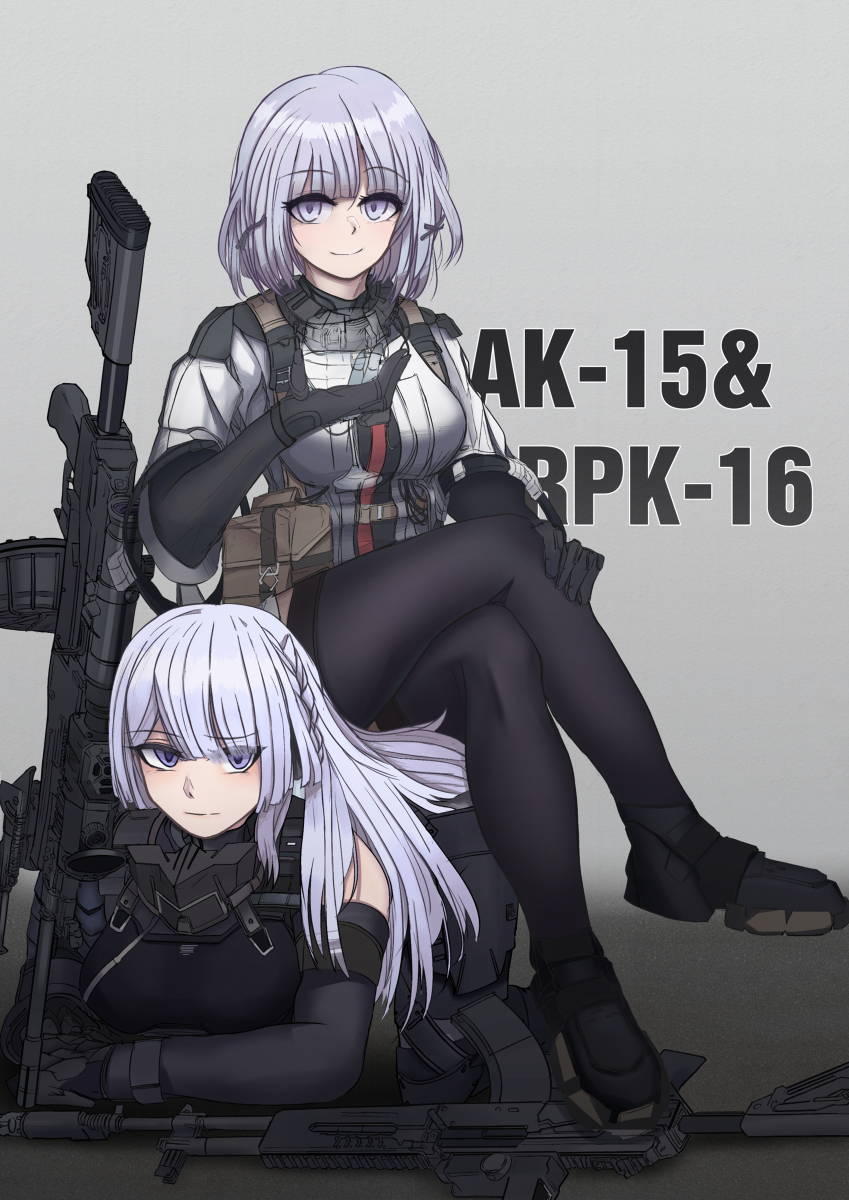 AK-15 & RPK-16 #girlsfrontline #少女前线 #소녀전선 #少女戦線 #AK-15 #RPK-16 https://t.co/FGn6Js7a8U 