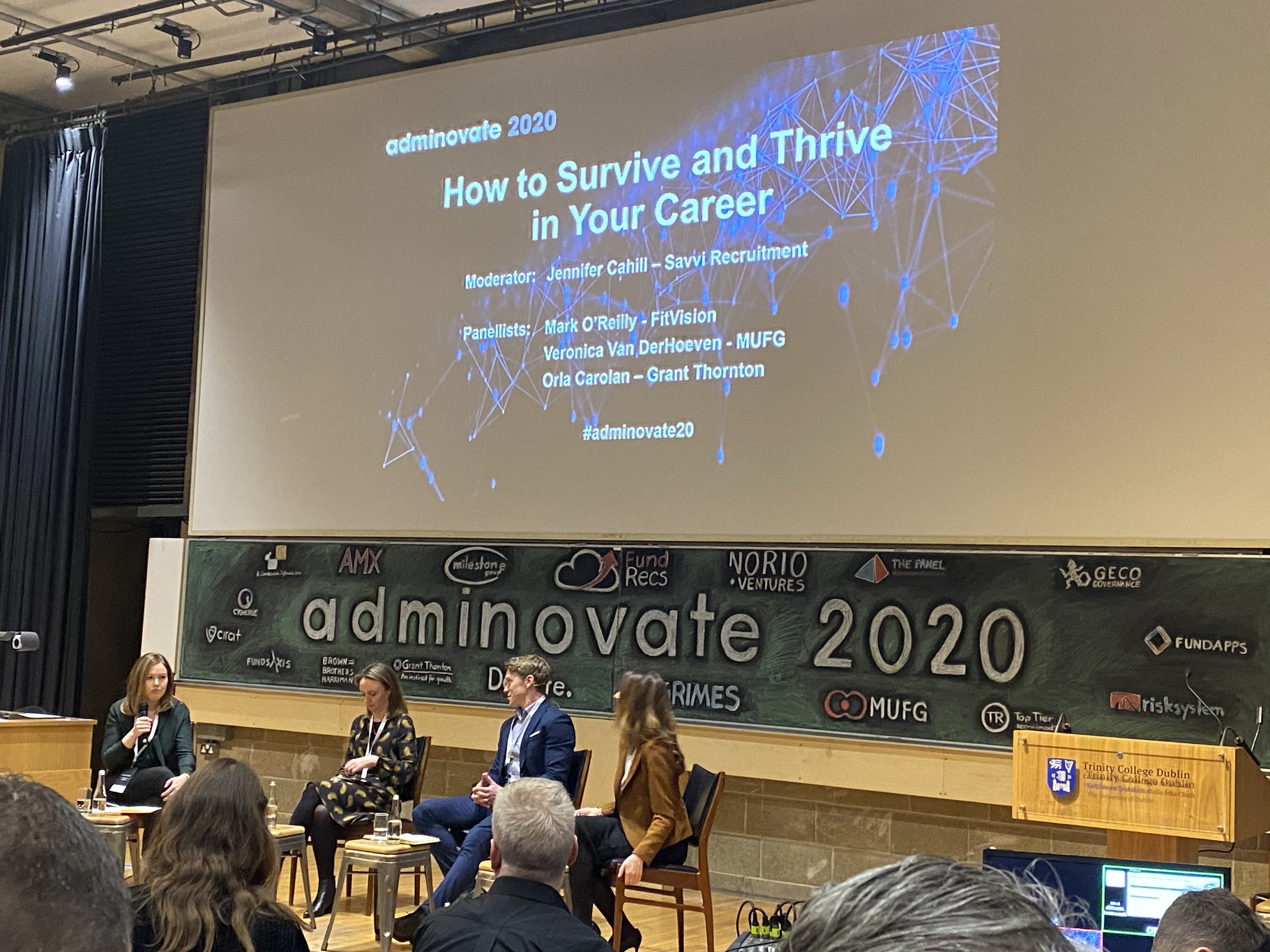 AQMetrics on X: &ldquo;How to Survive and Thrive in Your Career panel at 