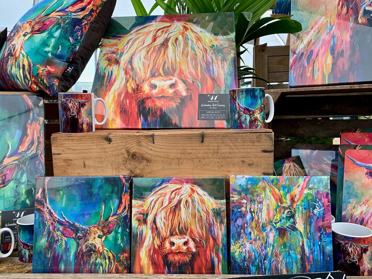 Add some stunning colour to your home with these gorgeous designs from <a href="/Wraptious/">Wraptious</a> 🐃🦌🐇
They give independent artists the chance to shine, and you the chance to hang really beautiful things on your walls!
Shop the range at #TheAlfrescoStyle Garden Boutique at <a href="/HattonShopping/">Hatton Shopping</a>