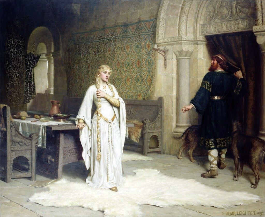 MozartCultures's tweet photo. Edmund Leighton https://t.co/mUAGnceofs