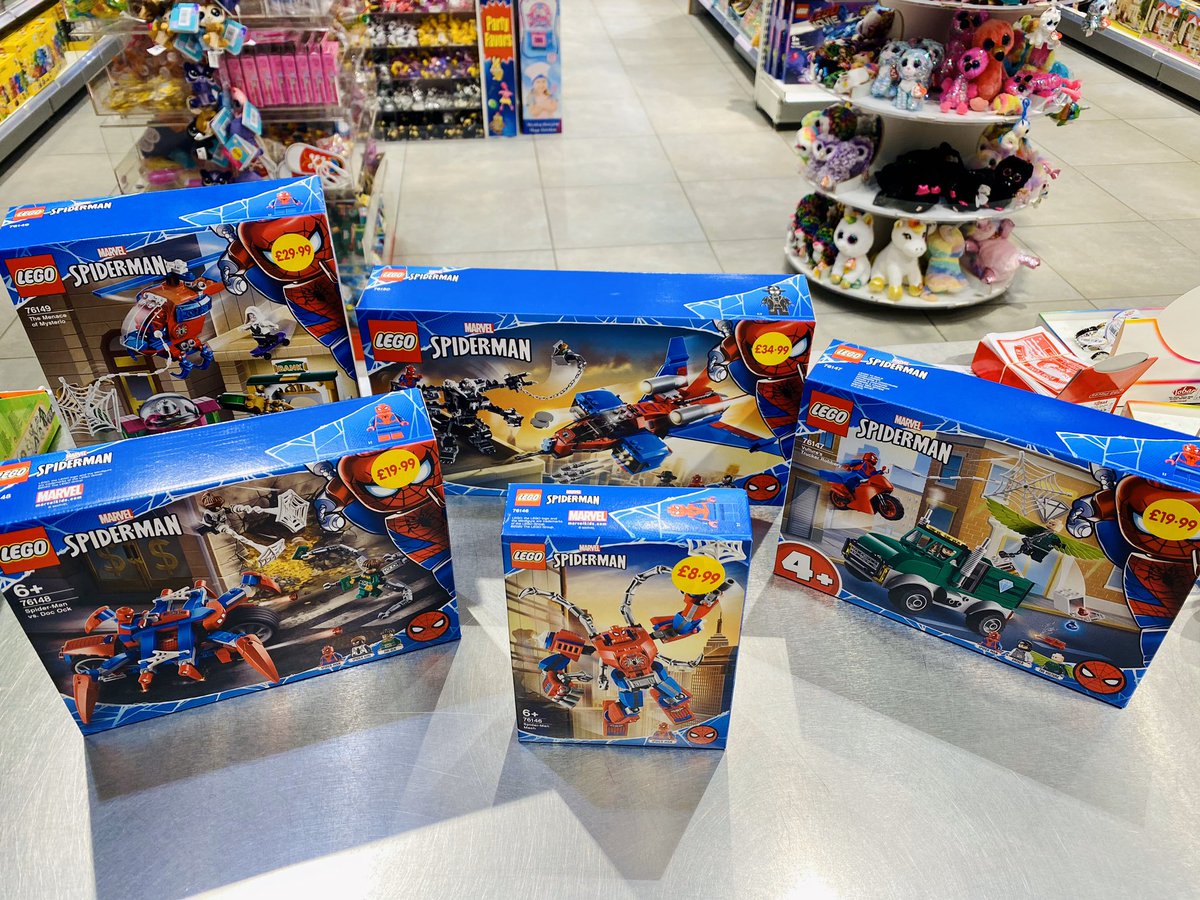 IntuLangleys's tweet image. NEW IN: Lego Spider-man!

Do you love Spider-man as much as we do? Is he your favourite Avenger?
We’ve just had a big delivery and are very excited to be advertising it all on the ‘web’ for you! 🕷

#LangleysToys #Langleys #Chapelfield #Spiderman #Avengers #Lego #Marvel #Disney