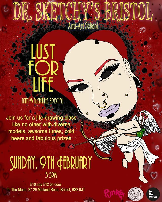 The first event last year was awesome and sold out, so bag yourself a ticket for this one with Dr Sketchy's Bristol and watch out for monthly events
.
.
.
.
.
#art #artclass #drawing #bristol #drsketchys #tothemoonbristol #creative ift.tt/2QWH9aM