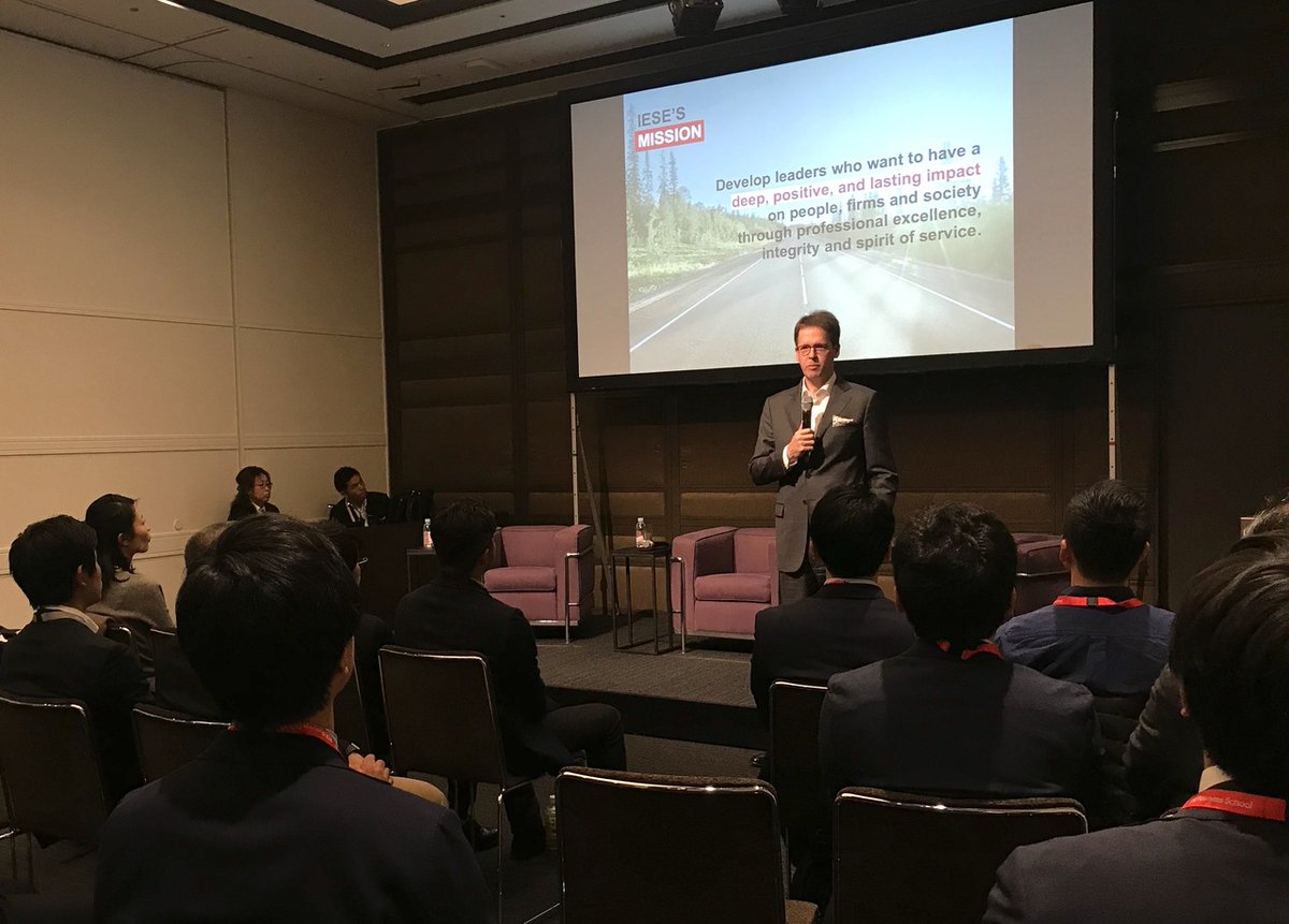 The #Olympics pose opportunities and challenges for host cities. Dean <a href="/FranzHeukamp/">Franz Heukamp</a> went to #2020 host #Tokyo for an @IESEAlumni event on business preparation for the event. "The work of 50,000+ alumni is #IESE's greatest contribution to society," Heukamp said.
