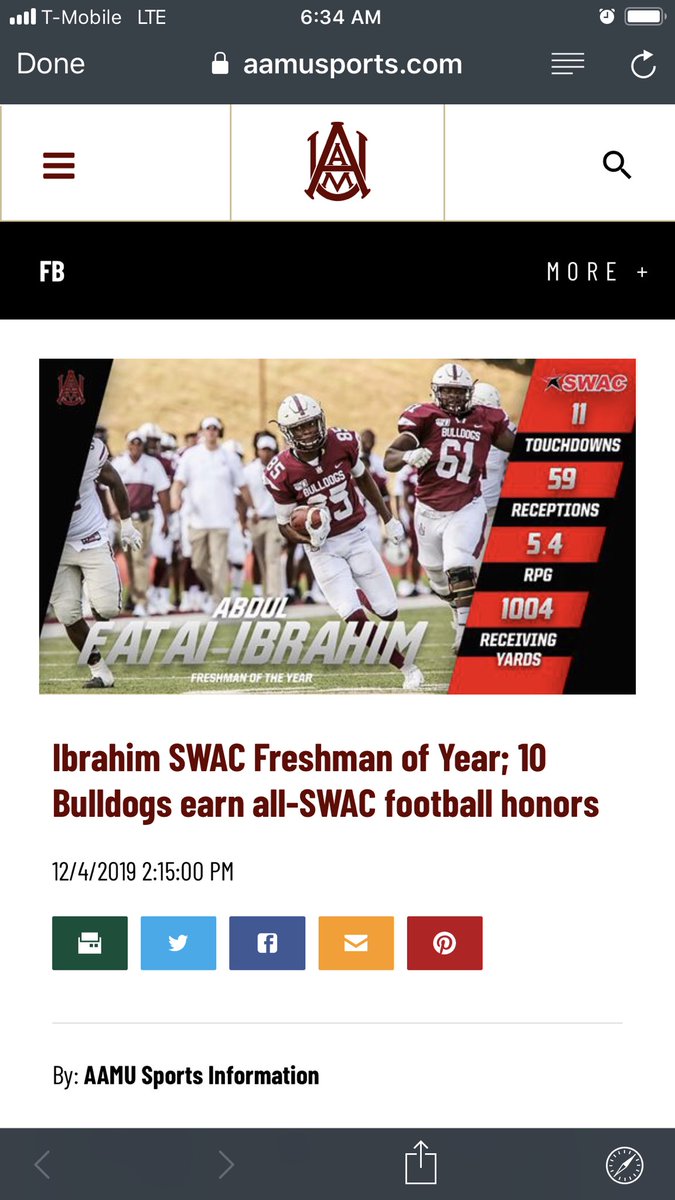 @JBlackTheFuture @Coach2Bless @successathletic @MrTNT21 @GC_JagsFootball @Coreyfuller4 @bigbendpreps We feed our Receiver come on and be the next Freshman new comer of the year