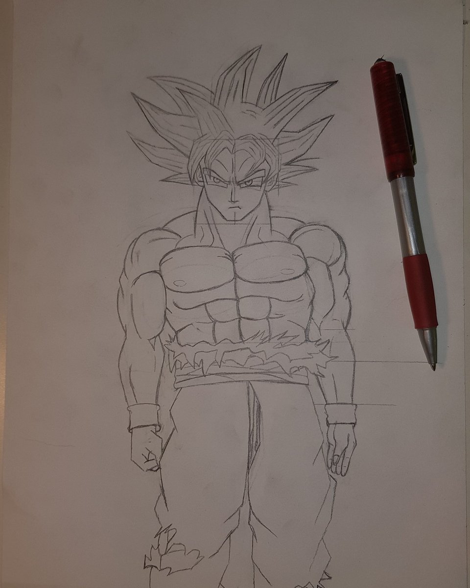 RomainMillot3's tweet photo. Dessins goku https://t.co/1f6NGM6Ko1