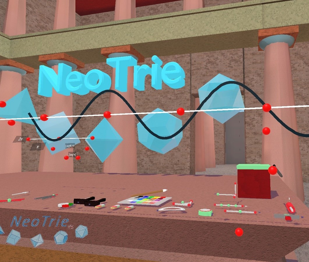 Special 50% discount in the new version of Neotrie VR! #bett2020 
#HTCVive #OculusRift #OculusQuest #WindowsMixedReality #VirtualReality #VR #RV #SeriousGame #education #3DGeometry #maths #MathEdTech #EdTech #arvrinedu