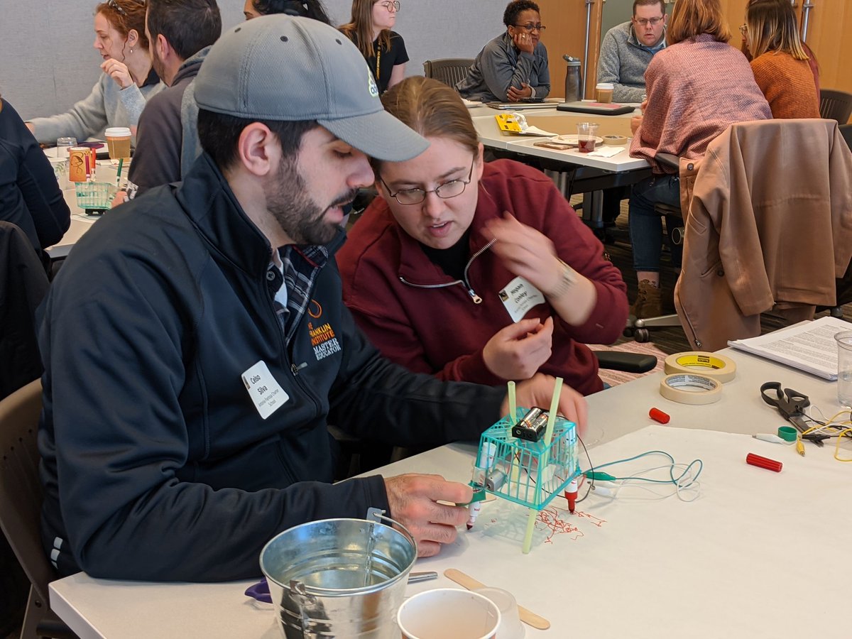 julia_skolnik's tweet photo. I'm always inspired by the passion, dedication, and reflectiveness of @TheFranklin #FIMasterEducators. Thank you for learning together about research that drives innovative education! @BensalemSchools @John_Moffet_K_5 #btsdtigers @UCFSD @ChpsTweets @SDPHite @GarnetValleySD https://t.co/wGVqWB2FaY