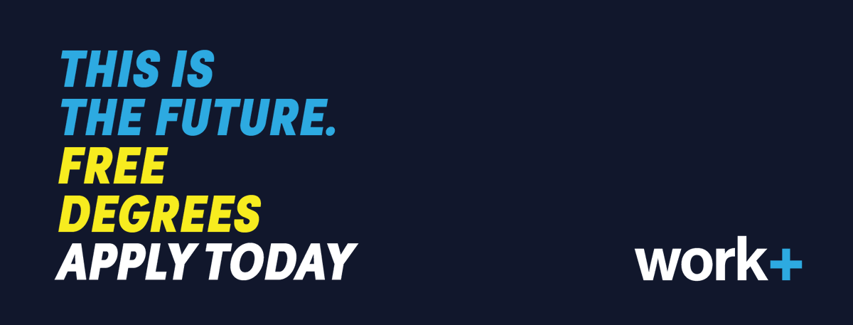 A Workplus Apprenticeship fast tracks you into a career where you can learn as you earn. This is the future 🚀 Applications are now open: workplus.app/get-hired #belfasthour #workplus