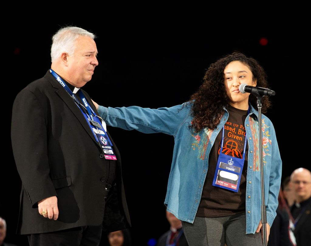 NFCYM's tweet photo. Congratulations to @bishopnperez, Episcopal Advisor for NFCYM, for being appointed as the next archbishop of @ArchPhilly. You are a true model of accompaniment to youth and forming disciples of Jesus Christ! https://t.co/7Y6b6nvzuV