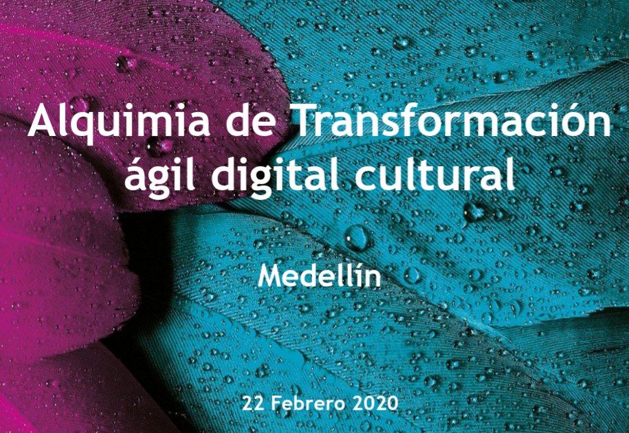 RoseRestrepoV's tweet photo. Lanzamiento en Medellín:  Alquimia de transformación digital, cultural, ágil- iniciativa de contribución colectiva- 20 referentes aportan a 200 transformadores que contribuyen con $20,000. Nos vemos el 22 2 2020.   https://t.co/gE5IctokA9
 #SoyAlquimiadeTransformacion https://t.co/ikAo16tXAs