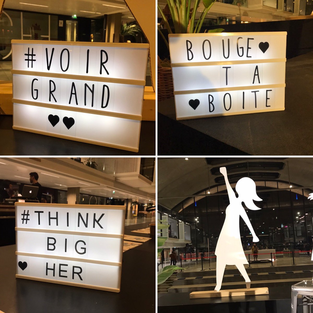 MctSpirits's tweet photo. Une très belle soirée d’inauguration pour le #thinkbigher de @BougeTaBoite ce soir. Vivement demain #entrepreneure #reseau #femmes #womenempowerment #business https://t.co/f6fcMrgaGn