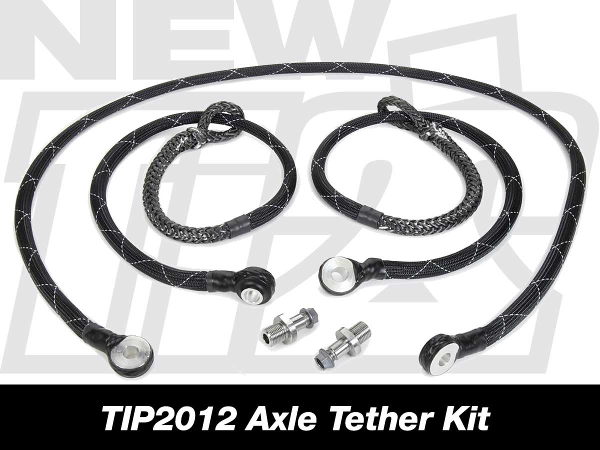 Now Available: the Ti22 Axle Tether System. Kit includes 2 axle and 1 king pin tether and 2 king pin tether studs. Manufactured from the finest available material and hand assembled in the USA. World of Outlaws approved. See it on our website: bit.ly/2uAhk7H
