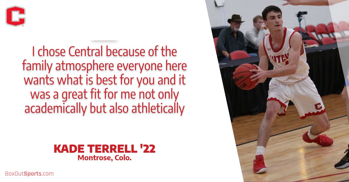 The pride of Montrose, Colorado, Kade Terrell (@centralmbball) is our latest Central Close-Up athlete.

Full Central close-up: bit.ly/38w8gj1

#GoDutch #rollriversMBB