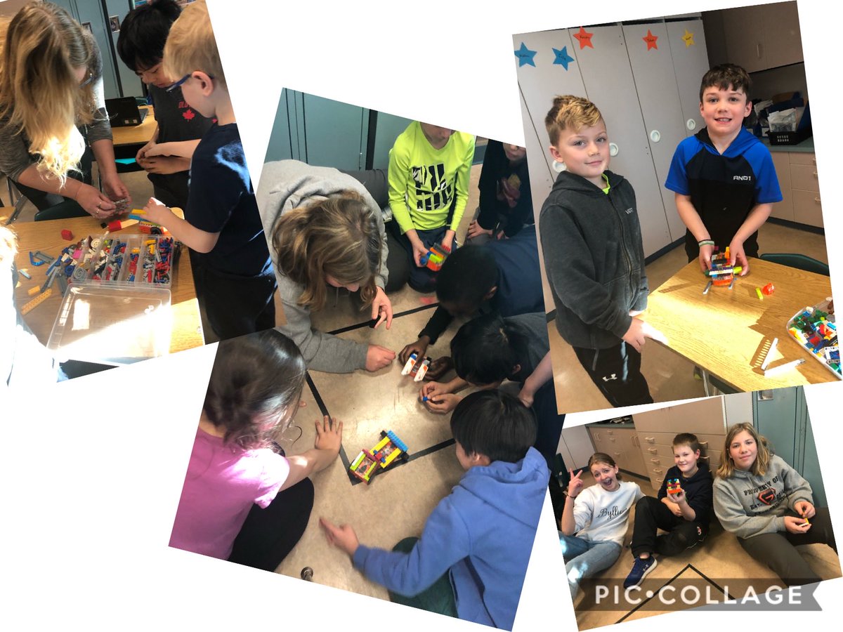 ecole_michael's tweet photo. After a week of indoor recesses, we decided design, code and battle some battle bots! Thank you to our grade 7 helpers for your guidance! #starsgivingback #grade2 #grade3 #frenchimmersion #cancode #saskcode #structuresunit #stem #stim https://t.co/BR5lexlXXG