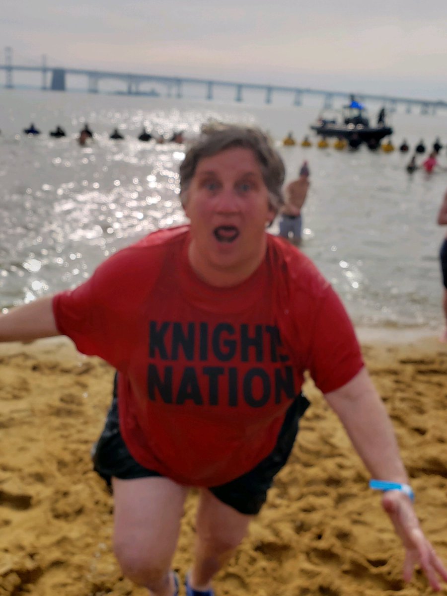 NCHSUnified's tweet photo. Coach Shultz went all the under today at the plunge!! Way to go!! https://t.co/7Boq0Meh7Y