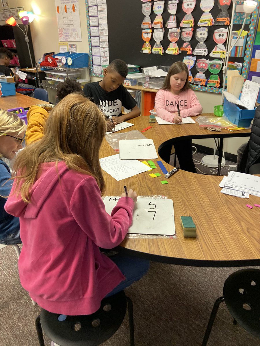 NancyRoberts4th's tweet photo. I love seeing these students so engaged in their differentiated learning during our Math Workshop Stations. 😍 @bakerelembears https://t.co/vg3patPCqd