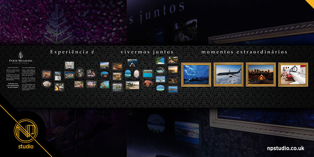 npstudiouk's tweet photo. 20 METERS #PANEL
#Challenge April 2019.
To create, the visual and content of the panel that the Canadian hotel chain Four Seasons holds in its lounge at @ILTM_events, the largest luxury tourism #TradeShow in #SouthAmerica.

#WeDeliver!

#NPStudio360 #graphicdesign #copywritting https://t.co/cpNPuQGxg4