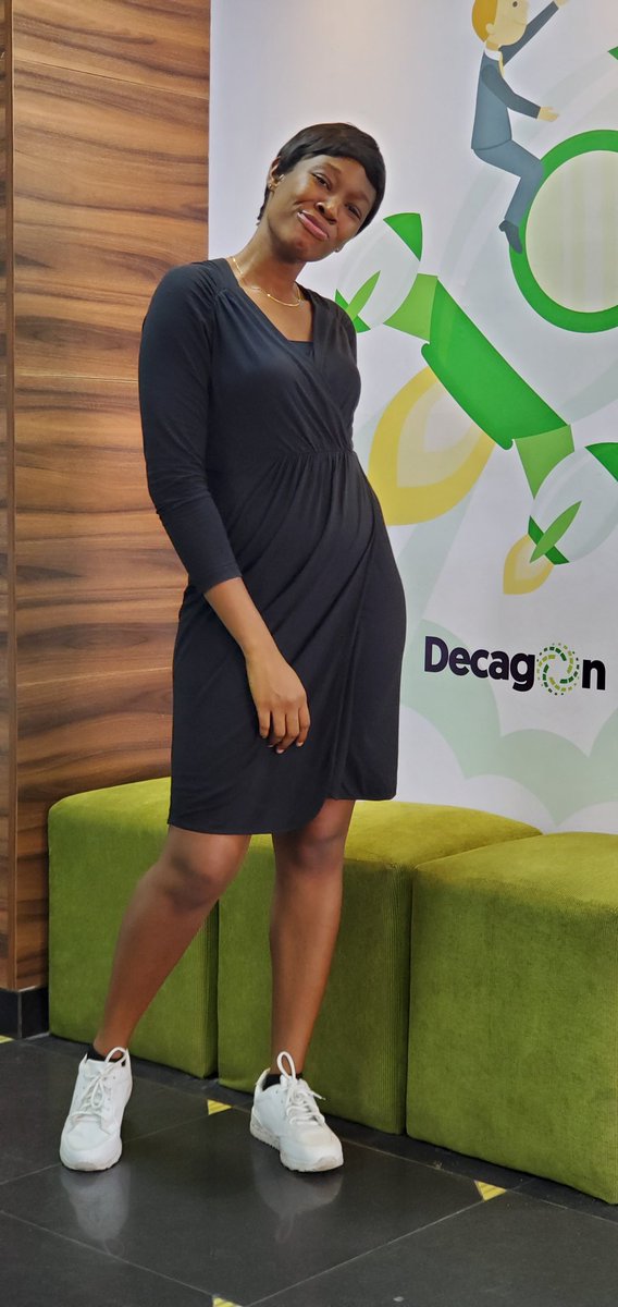 kelechiachinonu's tweet photo. This is me finding time to take a picture after  running upandan to ensure that Decagon Hire Day is a success.😂

Inside life...
#lifeatdecagon #decagonhireday #decagon https://t.co/hy5YRQhyfM
