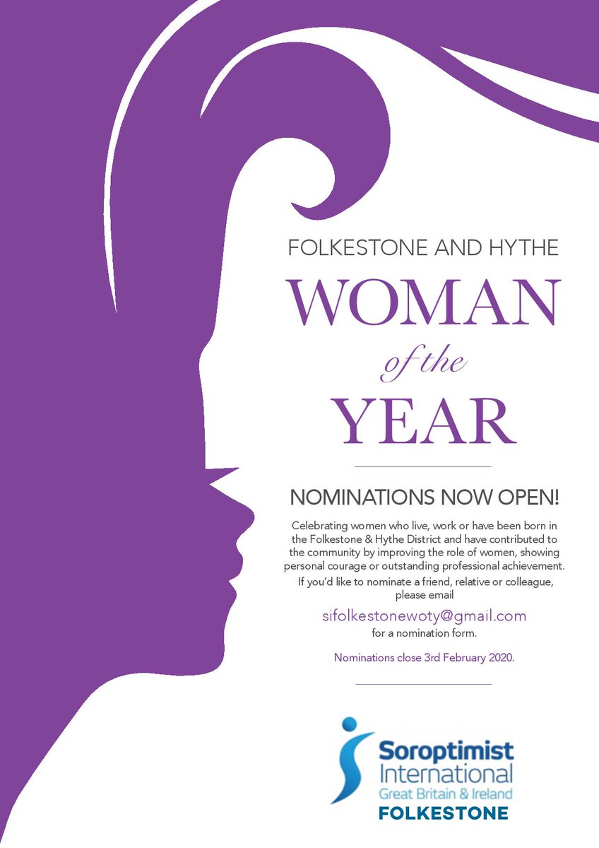 SI_Folkestone's tweet photo. Do you know a woman of the year in Folkestone or Hythe? 
 Find out how to nominate her  https://t.co/fB00qdZLcI #Womanoftheyear @SIGBI1 @1059AcademyFM @fstoneherald @fstonehythedc @Kent_Online @CQ_folkestone @FWomensF @Quarterhouse_UK @FHExpress https://t.co/tPT0TwzeWk