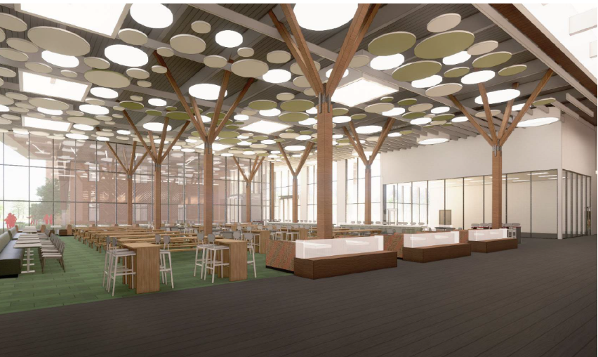 HumbleISD's tweet photo. The new Kingwood Middle School will be opening in 2022! Kingwood's "Livable Forest" was the motivation behind the natural lighting and sustainable materials you see in these beautiful renderings. Find out more: https://t.co/Ptuj0CT61f https://t.co/C0I6jzZTMf