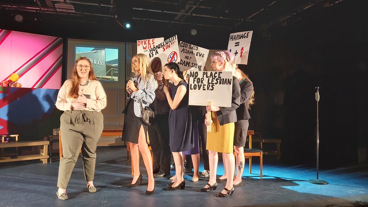 Technical_Scott's tweet photo. Couple of Action Shots of the Set I Designed for Ladies of The Lake Getting Used @tech_fife #Set https://t.co/JmiaxfGmt8