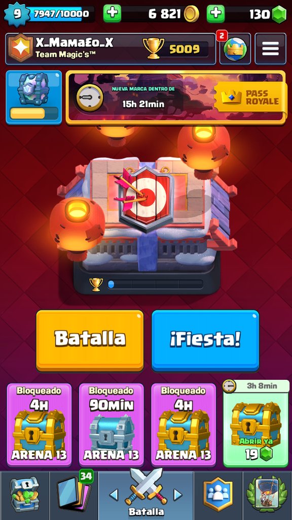 Subiendo copas!🔥🔥🏆 
#clashroyale #clashroyalevenezuela #equipocompetitivo