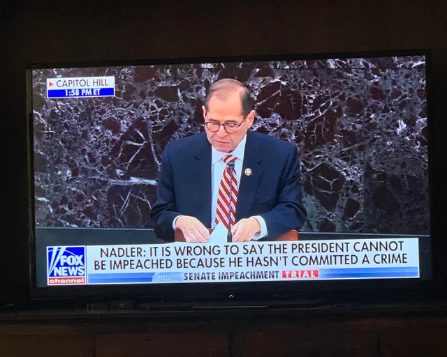 numberonepal's tweet photo. What?
Nadler: It is wrong to say the President cannot be impeached because he hasn't committed a crime.
#PeachMints #ImpeachmentHoax #ImpeachedForLife https://t.co/GV3U0iuE5F