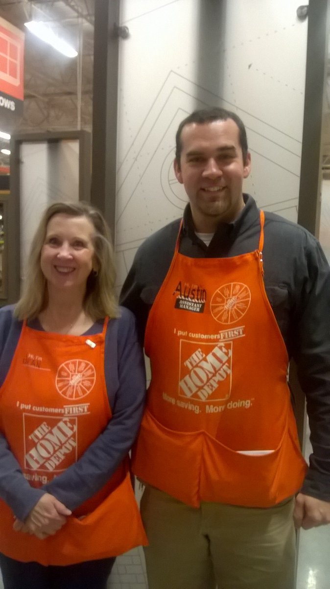 DouglasLyon6's tweet photo. Pictured are Jean and Austin who have been providing nice leads that turn into big orders.  Pam has also played a big role, not pictured.  Thanks guys. @TimsartainE @AustinBrown_THD @brettbutlerEPDW https://t.co/S9AvL38NY2
