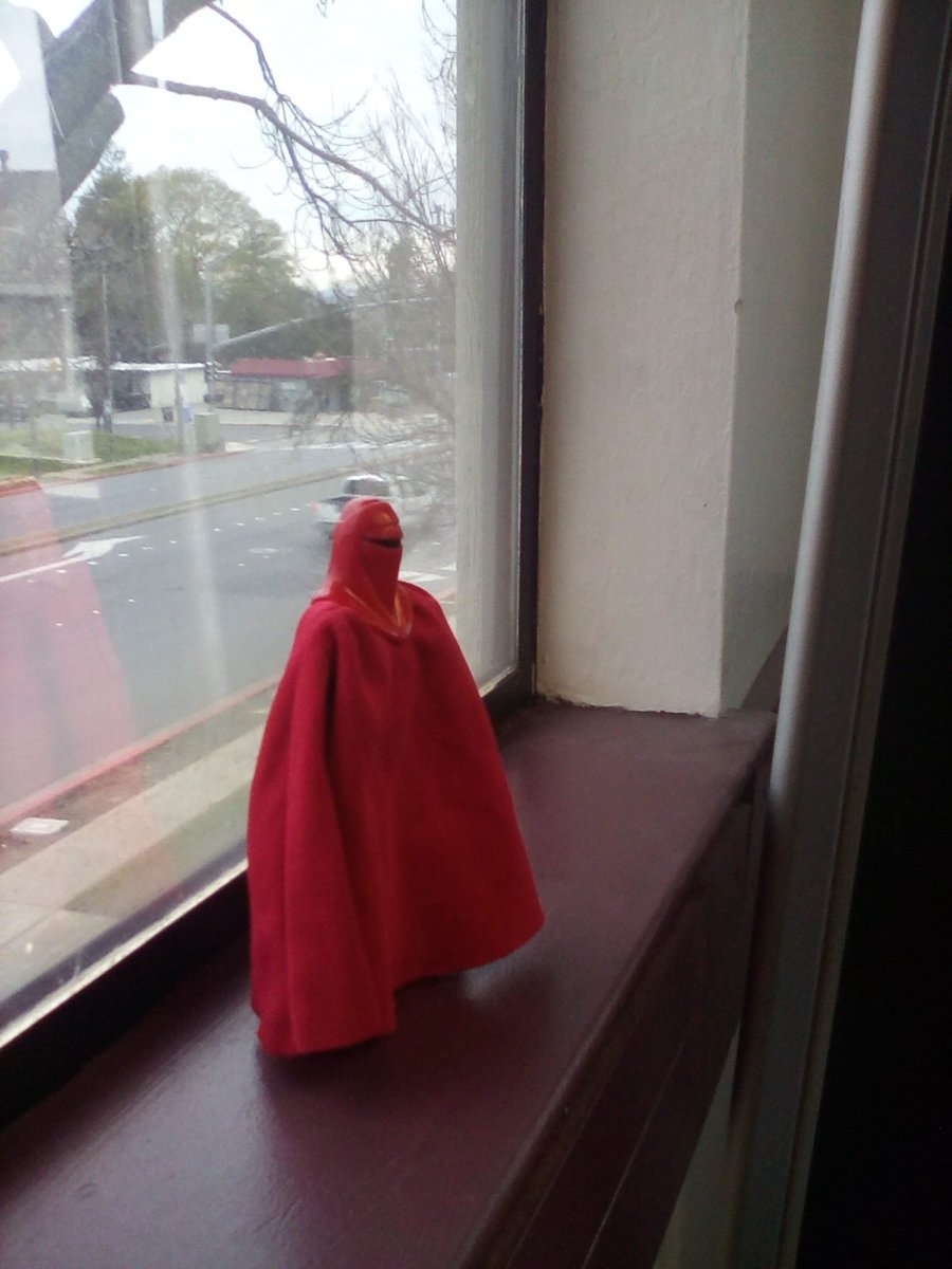 HerculesPhantom's tweet photo. The imperial guard guarding me https://t.co/nBrkZhV0mE